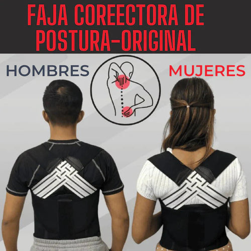 FAJA CORRECTOR DE POSTURA (2 EN 1)ORIGINAL